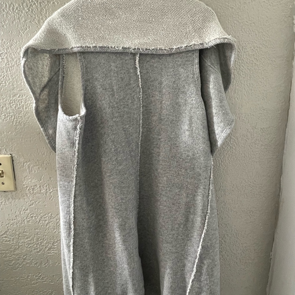 We The Free Women’s Cream / Gray Open Front Cotton Cardigan Size XS‎ - Picture 6 of 8